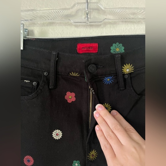 MOTHER The Insider Flood in Fresh As A Daisy in Women’s Size 27/4 - Picture 4 of 16
